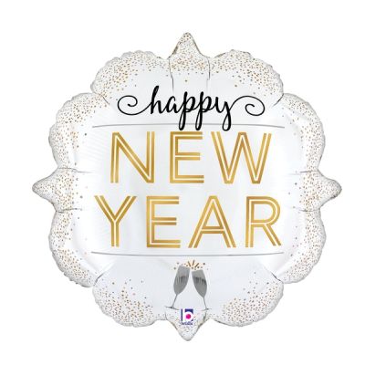 Betallic Foil Shape 78cm (31") Metallic New Year Diamond