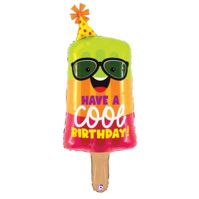 Betallic Foil Shape 99cm (39") Cool Birthday Popsicle