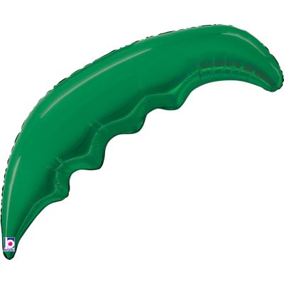 Betallic Foil Shape 84cm (33") Emerald Green Palm Frond (Unpackaged)