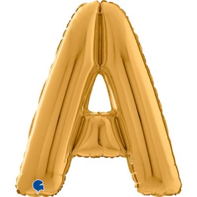 Grabo Foil 66cm (26") Antique Gold Letter A