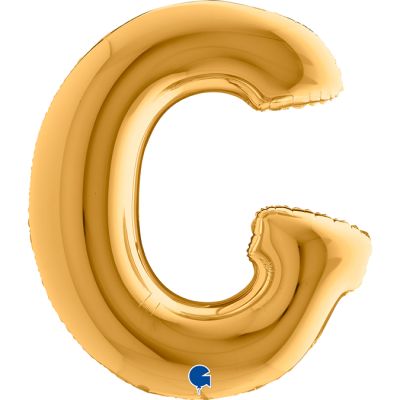 Grabo Foil Megaloon 102cm (40") Antique Gold Letter G