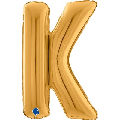 Grabo Foil 66cm (26") Antique Gold Letter K