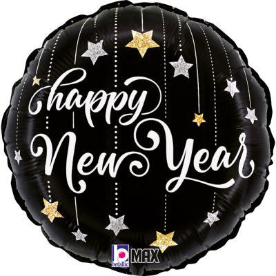Betallic Foil 45cm (18") New Year Sparkling Stars