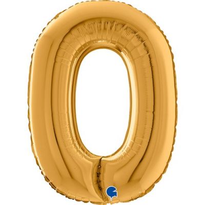 Grabo Foil 66cm (26") Antique Gold Letter O