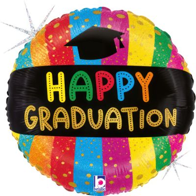 Betallic Foil 45cm (18") Colourful Graduation 