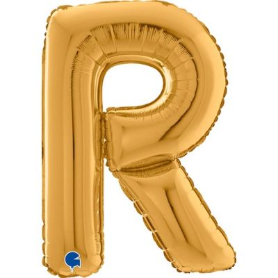 Grabo Foil 66cm (26") Antique Gold Letter R