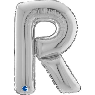 Grabo Foil 66cm (26") Silver Letter R