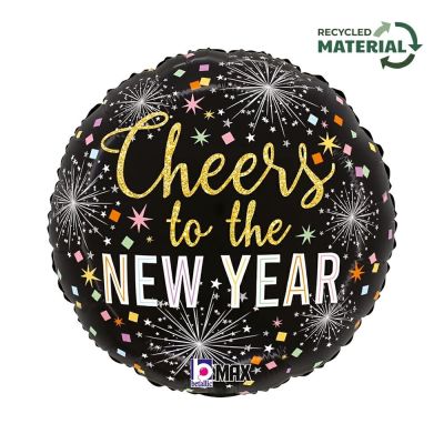 Betallic Foil 46cm (18") Cheers to the New Year