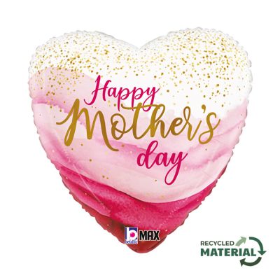 Betallic Foil 46cm (18") Mother's Day Pretty Pink Heart