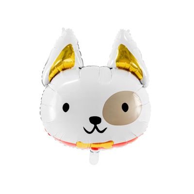 Party Deco Foil Shape Matte Dog Head 56cm x 65cm