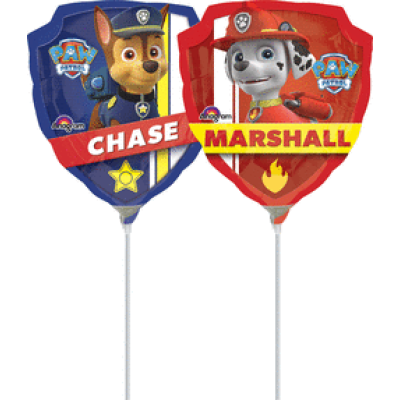 Anagram Licensed Microfoil 35cm (14") Paw Patrol - Air fill (unpackaged)