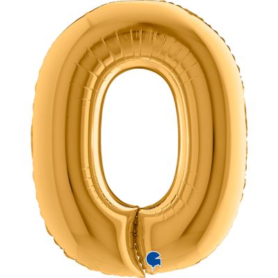 Grabo Foil Megaloon 102cm (40") Antique Gold Letter O