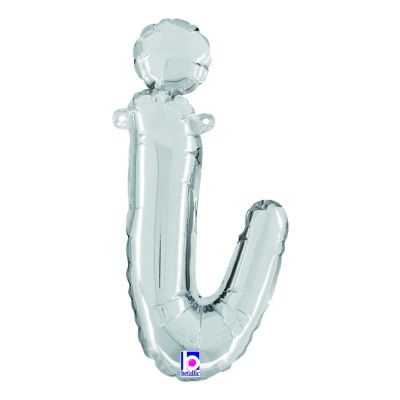 Betallic 14" Script Silver Letter I