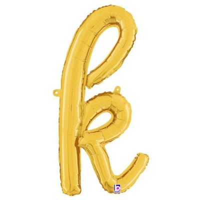 Betallic 24" Script Gold Letter K