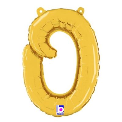 Betallic 14" Script Gold Letter O
