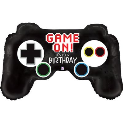 Betallic Foil Shape 81cm (32") Game Controller Birthday