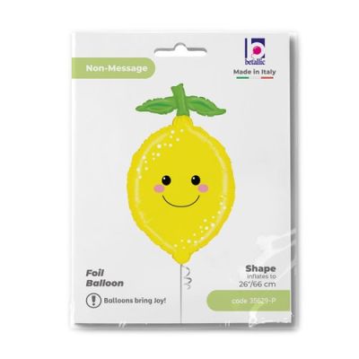 Betallic Foil Shape 66cm (26") Produce Pals Lemon