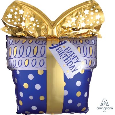 Anagram Foil Holographic SuperShape Intricates Satin Birthday Gift (66cm x 71cm)(Discontinued)