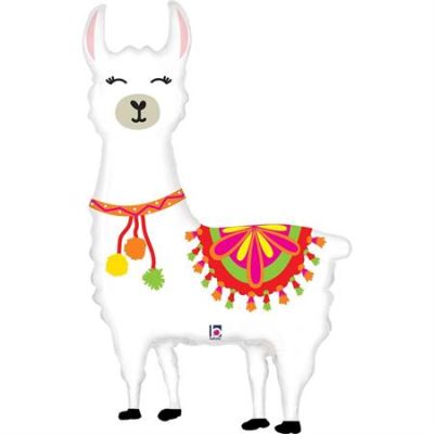 Betallic Foil Shape 114cm (45") Llama