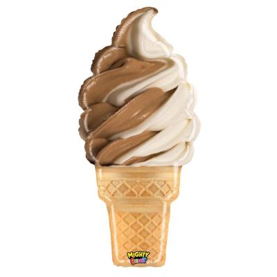 Betallic Foil Shape 76cm (30") Mighty Ice Cream Cone
