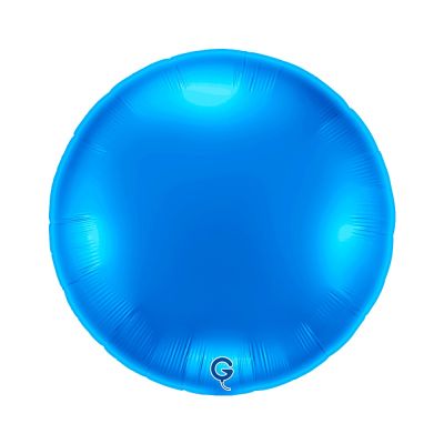 Grabo Foil Solid Colour Round 91cm (36") Blue (Unpackaged)