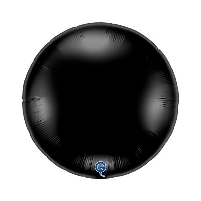 Grabo Foil Solid Colour Round 91cm (36") Black (Unpackaged)