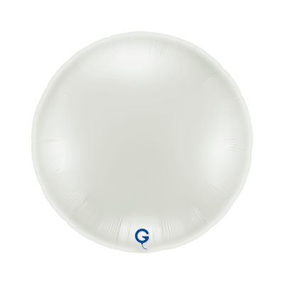 Grabo Foil Solid Colour Round 91cm (36") White (Unpackaged)