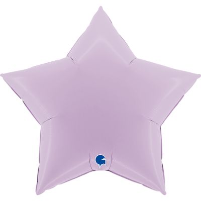 Grabo Foil Solid Colour Star 91cm (36") Matte Lilac (Unpackaged)