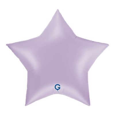 Grabo Foil Solid Colour Star 91cm (36") Matte Lilac (Unpackaged)