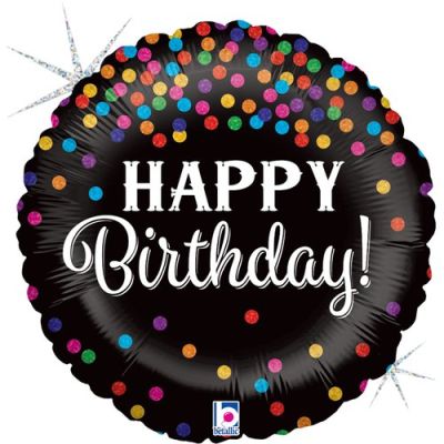 Betallic Holographic Foil 45cm (18") Glittering Birthday Confetti