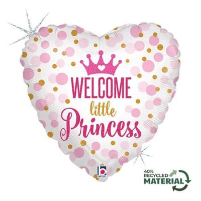 Betallic Foil 45cm (18") Glitter Baby Princess