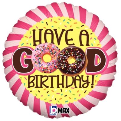 Betallic Foil 45cm (18") Donut Birthday