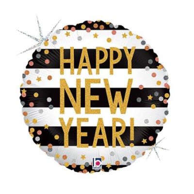 Betallic Foil 45cm (18") New Year Confetti