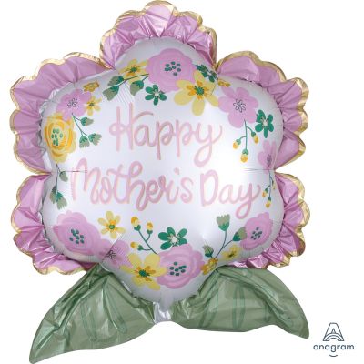 Anagram Foil Shape HMD Satin Infused Flower (63cm x 68cm) 