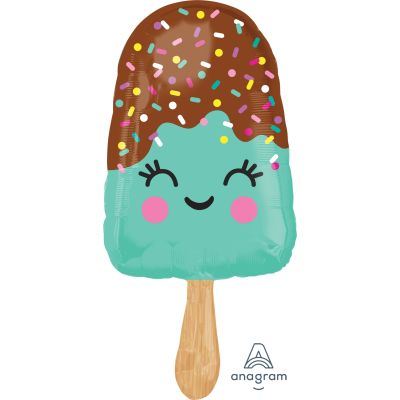 Anagram Foil Shape Happy Ice Cream Bar (43cm x 88cm)