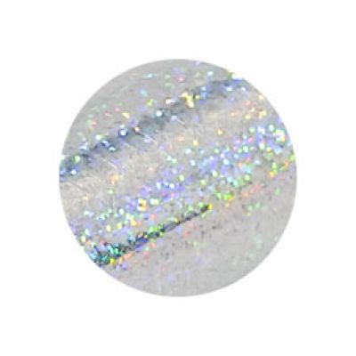 Large 3.8cm Confetti (250g Zip Lock Bag) Holographic Silver