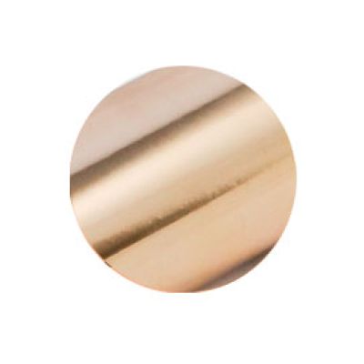 Large 3.8cm Confetti (250g Zip Lock Bag) Metallic "True" Rose Gold