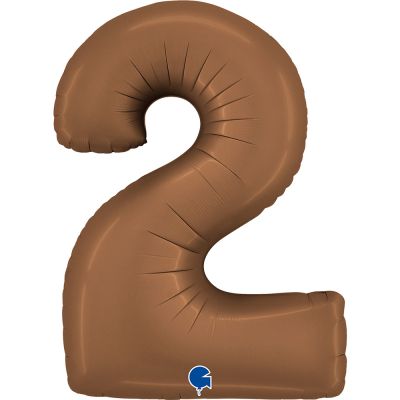 Grabo Foil 102cm (40") Satin Chocolate Number 2