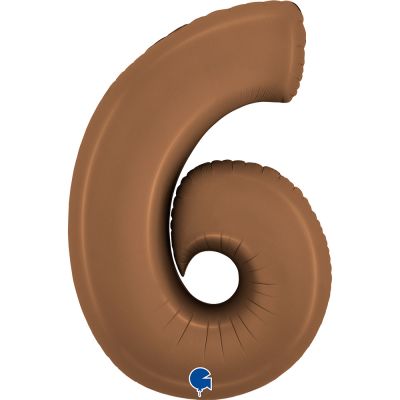 Grabo Foil 102cm (40") Satin Chocolate Number 6