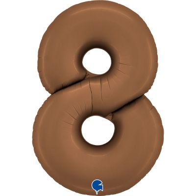 Grabo Foil 102cm (40") Satin Chocolate Number 8