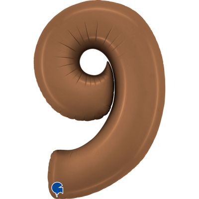Grabo Foil 102cm (40") Satin Chocolate Number 9