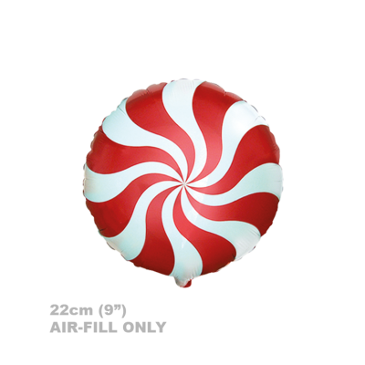 FM Microfoil 22cm (9") Candy Red - Air Fill (Unpackaged)