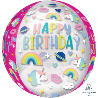 Anagram Orbz 40cm (16") Birthday Trendy Icons