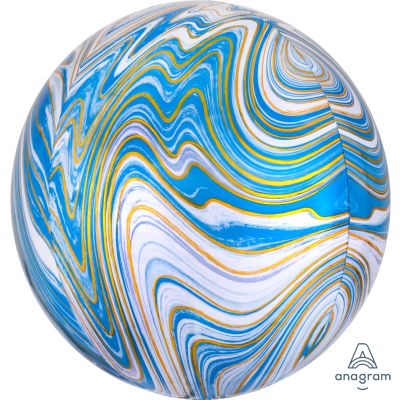 Anagram Orbz 40cm (16") Marblez Blue