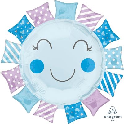 Anagram Foil Shape Baby Boy Sunshine (68cm x 68cm) 