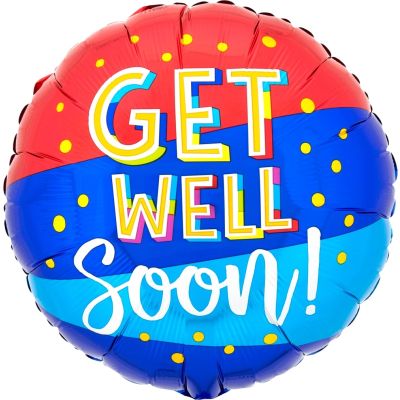 Anagram Foil 45cm (18") Get Well Bouncy Type