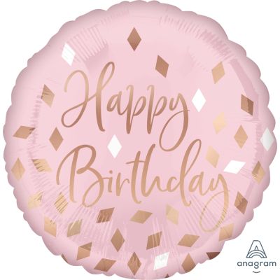 Anagram Foil 45cm (18") Blush Birthday