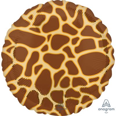 Anagram Foil 45cm (18") Giraffe Print Animalz
