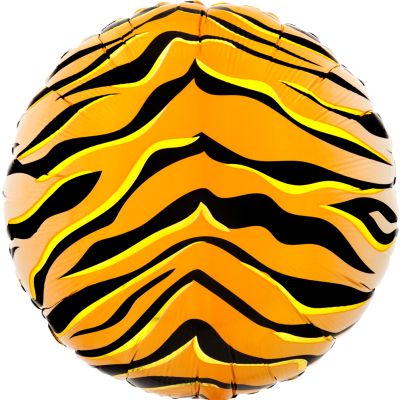 Anagram Foil 45cm (18") Tiger Print Animalz