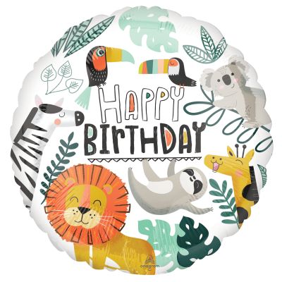 Anagram Foil 45cm (18") Get Wild Birthday
